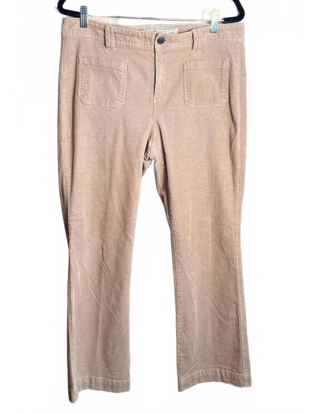 Bass Heritage Women's Corduroy Pants Size 12 Beige